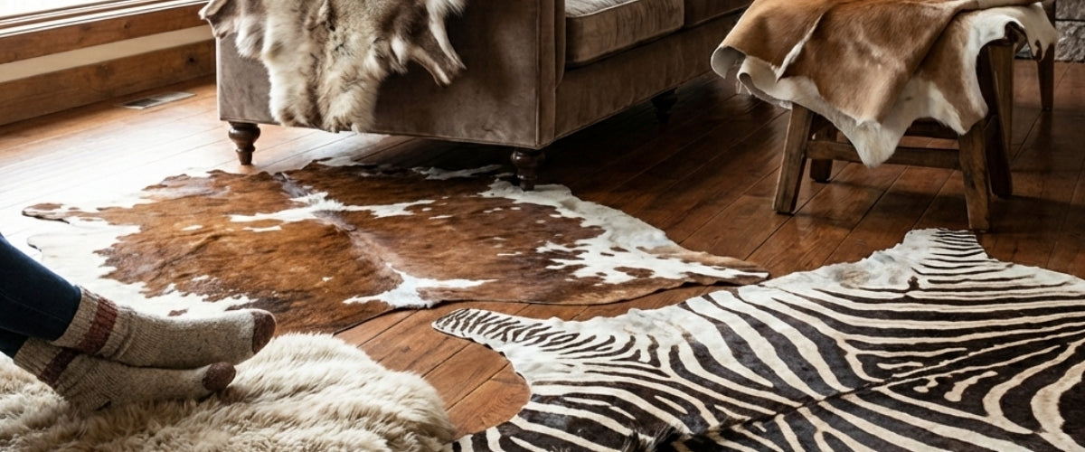 Animal Hide Rugs & Skins NZ | Natural Cowhide & Leather Hides – Rug ...