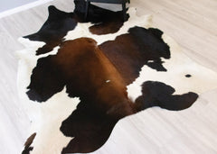 Reddish Cowhide Rug (Size: 220 X 180 CM) CHR2171
