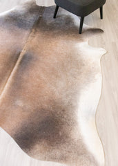 (Rare) Metallic/Rustic Cowhide Rug (Size: 230 X 200 CM) CHR2179