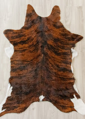 Calfskin - Brindle (Size: 105 X 90 CM)