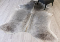 Grey Cowhide Rug (Size: 240 X 190 CM) CHR2110