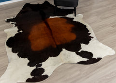 Reddish Cowhide Rug (Size: 240 x 190 CM)