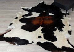 Reddish Cowhide Rug (Size: 220 x 200 CM)