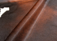 Reddish Cowhide Rug (Size: 240 x 220 CM)