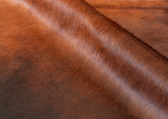 Reddish Cowhide Rug (Size: 240 x 210 CM)