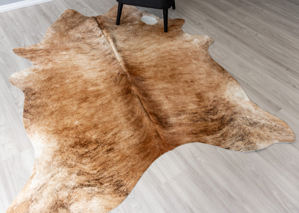 Light Brindle Cowhide Rug (Size 220 X 180 CM) Rug House NZ