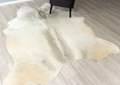 Grey Cowhide Rug (Size: 220 X 190 CM)