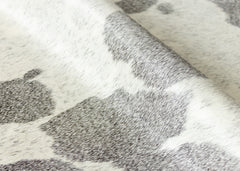 Grey Cowhide Rug (Size: 230 X 200 CM)