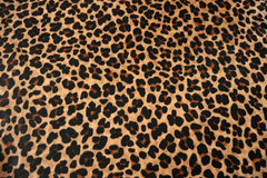 Designer Leopard Printed Cowhide Rug (Size: 220 x 180 CM)