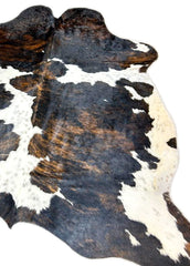 Exotic Tricolor Cowhide Rug (Size: 240 X 210 CM) CHR1941
