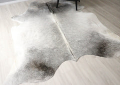 Grey Cowhide Rug (Size: 250 X 210 CM) CHR2702