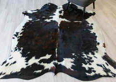Exotic Tricolor Cowhide Rug (Size: 230 X 180 CM) CHR1879
