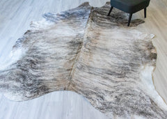 Light Brindle Cowhide Rug (Size: 280 X 230 CM) CHR1892