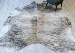 Light Brindle Cowhide Rug (Size: 280 X 230 CM) CHR1892