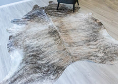 Light Brindle Cowhide Rug (Size: 280 X 230 CM) CHR1892