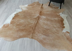 (Rare) Palomino Cowhide Rug (Size: 250 X 220 CM) CHR2455