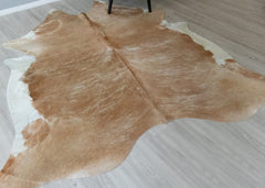 (Rare) Palomino Cowhide Rug (Size: 250 X 220 CM) CHR2455