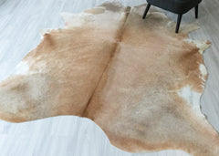 (Rare) Palomino Cowhide Rug (Size: 240 X 210 CM) CHR2458
