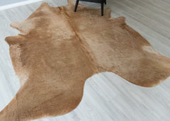 (Rare) Palomino Cowhide Rug (Size: 250 X 230 CM) CHR2461