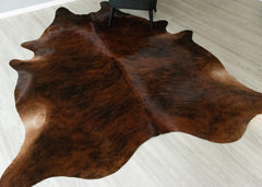 Dark Brindle Cowhide Rug (Size: 270 X 210 CM) CHR2464
