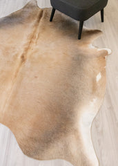 (Rare) Gris Tan Cowhide Rug (Size: 210 x 170 CM) CHR 2113
