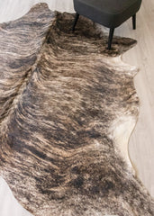 (Rare) Grey Brindle Cowhide Rug (Size: 240 X 230 CM) CHR2067
