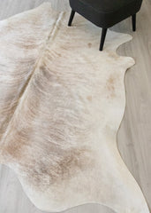 (Rare) Light Brindle Cowhide Rug (Size: 220 X 200 CM) CHR2068