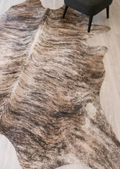 Light Brindle Cowhide Rug (Size: 270 X 220 CM) CHR2071