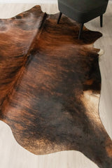 Dark Brindle Cowhide Rug (Size: 250 X 220 CM) CHR2508