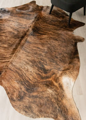 Dark Brindle Cowhide Rug (Size: 250 X 210 CM) CHR2510