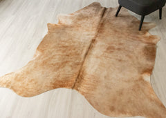 (Rare) Palomino Cowhide Rug (Size: 220 X 180 CM) CHR2519
