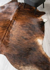 Dark Brindle Cowhide Rug (Size: 260 X 230 CM) CHR2477