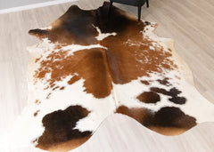 Reddish Cowhide Rug (Size: 250 X 200 CM) CHR2240