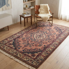 Authentic Wool Hand-Knotted Mahi Hallway Runner Rug - 98 x 180 CM