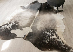 Grey Cowhide Rug (Size: 270 X 240 CM) CHR2622