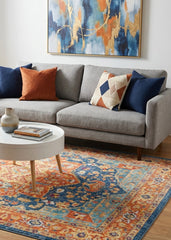 Vintage Style Area Rug