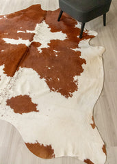 extra large cowhide rug
