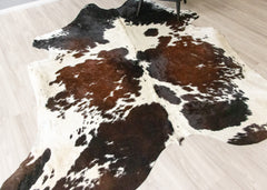 Reddish Cowhide Rug (Size: 250 X 240 CM) CHR1826