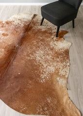 extra large cowhide rug