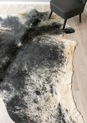 extra large cowhide rug