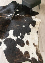 extra large cowhide rug