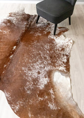 extra large cowhide rug