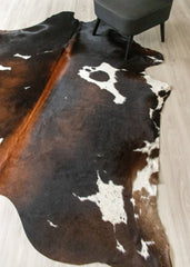 extra large cowhide rug