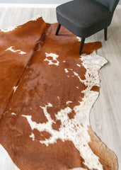 extra large cowhide rug