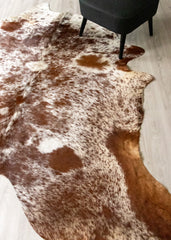 extra large cowhide rug
