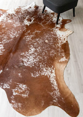 extra large cowhide rug