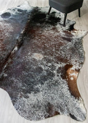 extra large cowhide rug