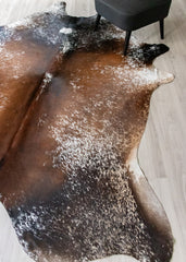 extra large cowhide rug