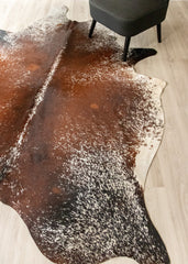 extra large cowhide rug