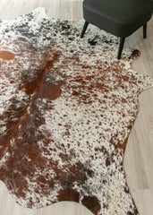 extra large cowhide rug